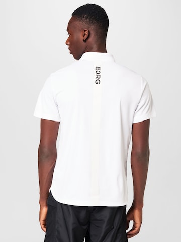 BJÖRN BORG - Camisa funcionais 'ACE' em branco