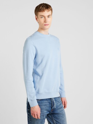 BOSS Sweatshirt 'WESTART' in Blue: front