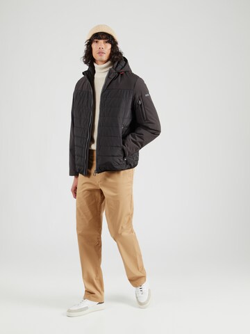 bugatti Jacke in Schwarz