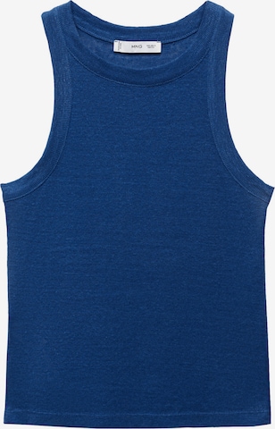 MANGO Top 'LENI' in Blauw: voorkant