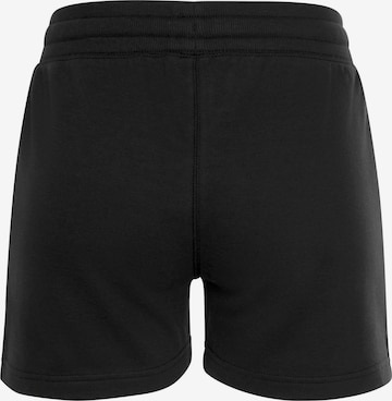 BENCH Regular Pajama Pants in Black