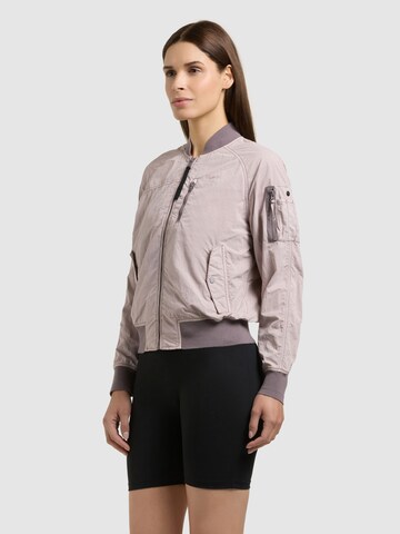 khujo Between-season jacket 'Zaria' in Purple