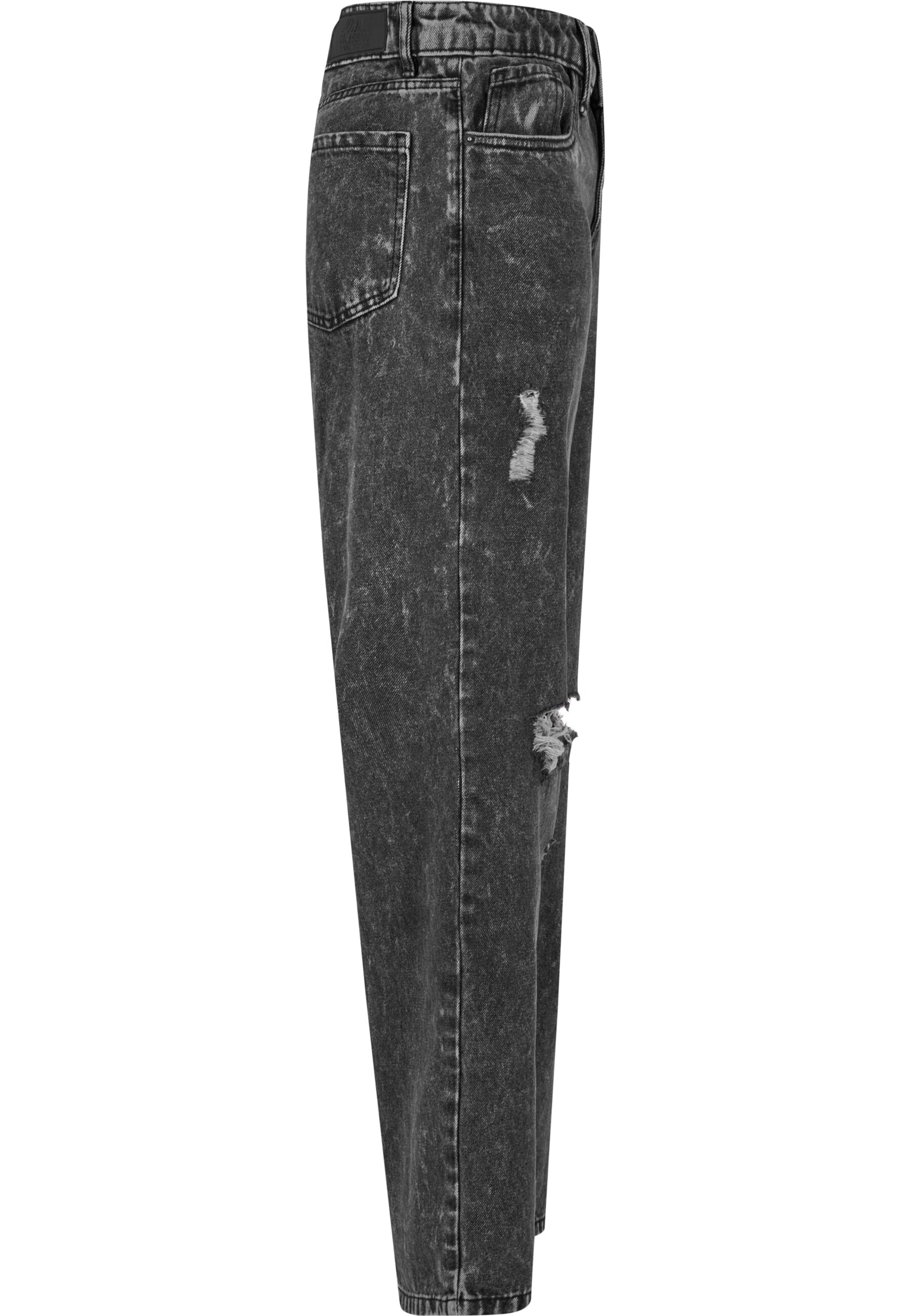 melns Urban Classics Standarta Džinsi 's Wide Leg Denim Pants ' '