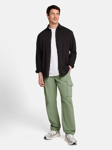 TOM TAILOR DENIM Loosefit Hose in Grün