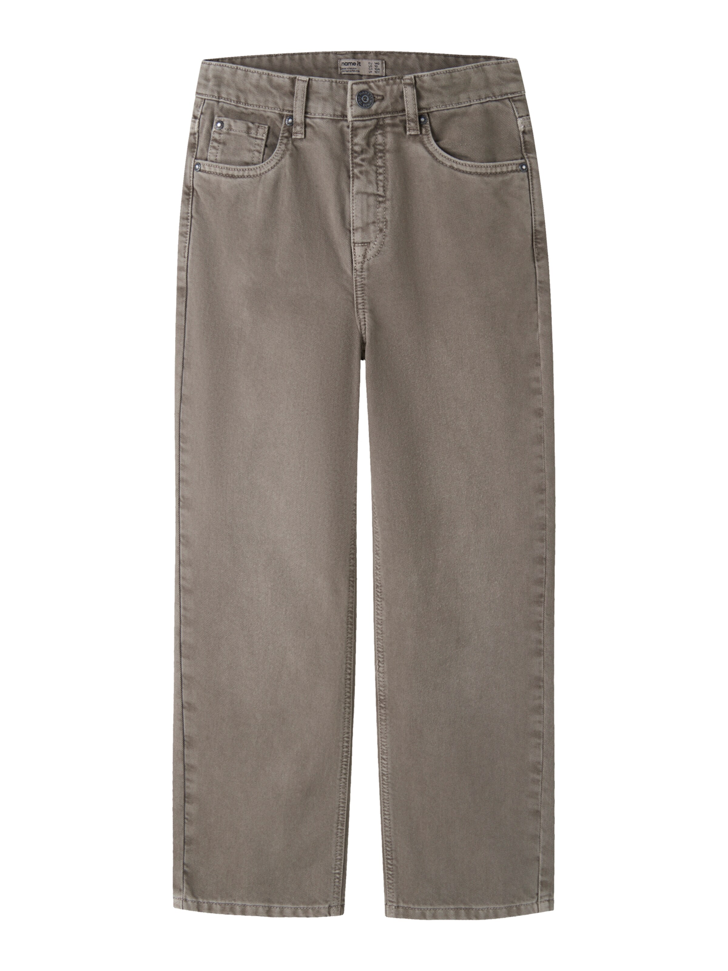 NAME IT Jeans 'NKMRYAN' in Beige: voorkant