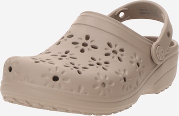 Crocs Сабо 'Classic' в Коричневый: спереди