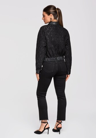 Ombre Tussenjas in Zwart