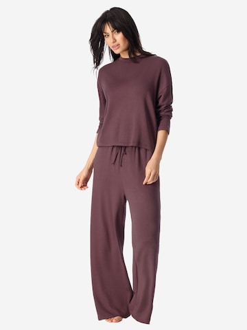 Pantalon de pyjama ' Mix Relax ' SCHIESSER en marron