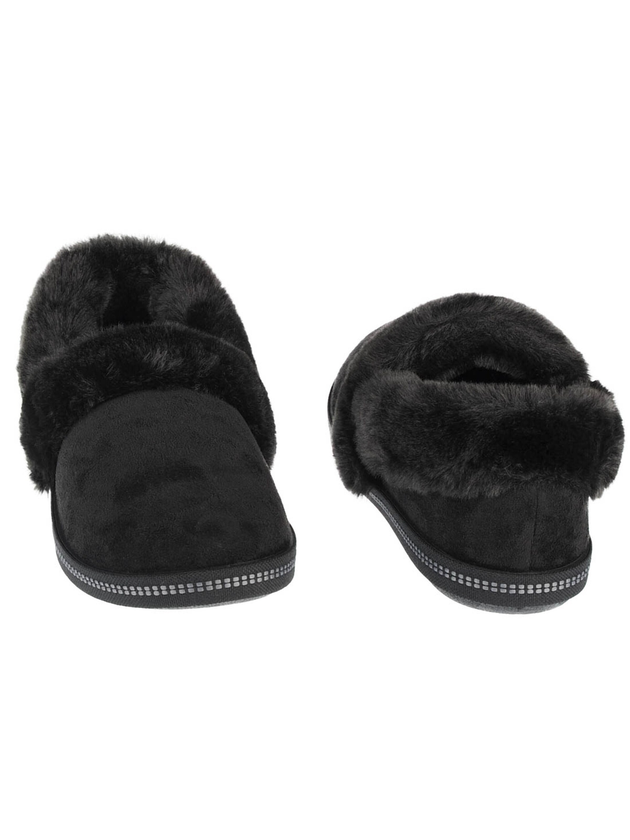 Pantoufle 'Cozy Campfire-Team Toasty' SKECHERS en noir