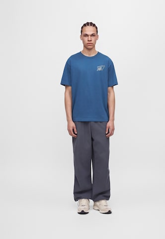 Maglietta di new balance in blu