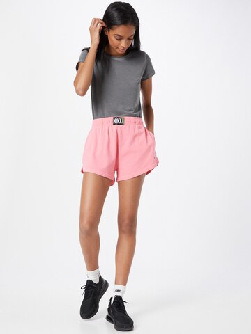 rozā Nike Sportswear Vaļīgs piegriezums Bikses