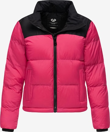 Giacca invernale 'Serah' di Ragwear in rosa: frontale
