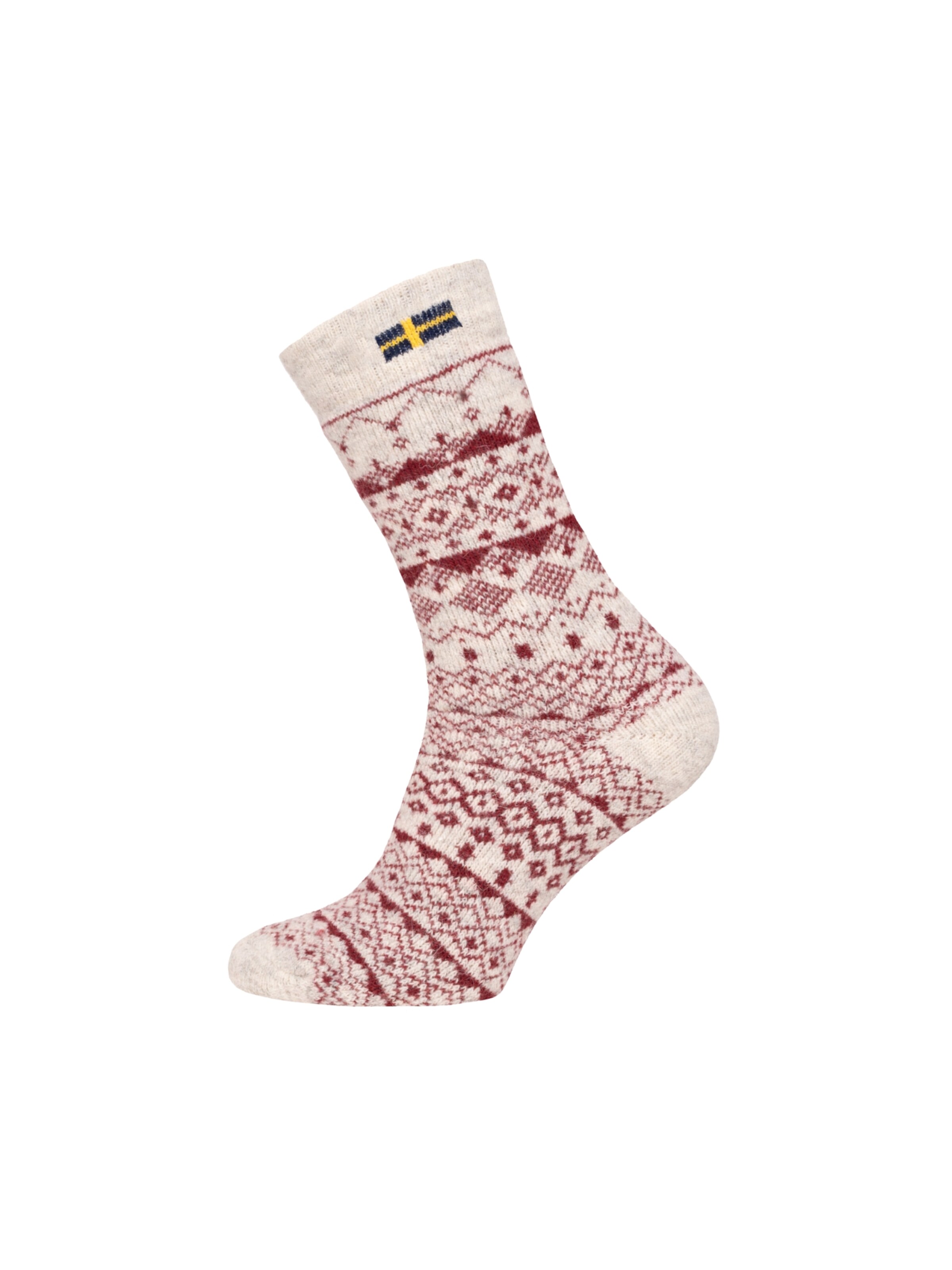 HomeOfSocks Socks 'HOS802' in Red: front