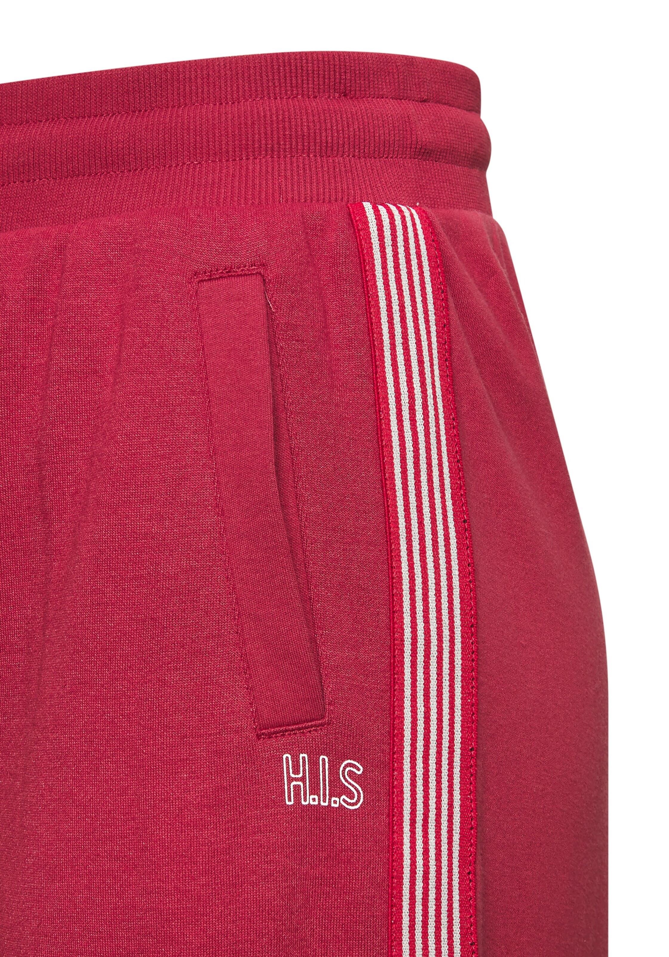 H.I.S Loosefit Παντελόνι σε κόκκινο