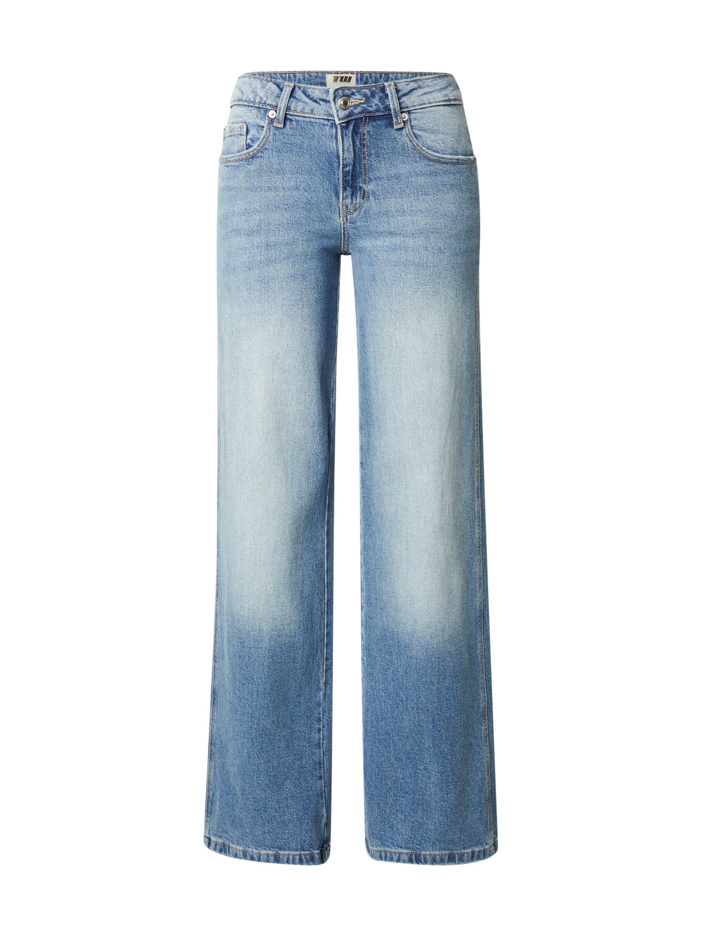 Tally Weijl Zvonové kalhoty Džíny – modrá: přední strana