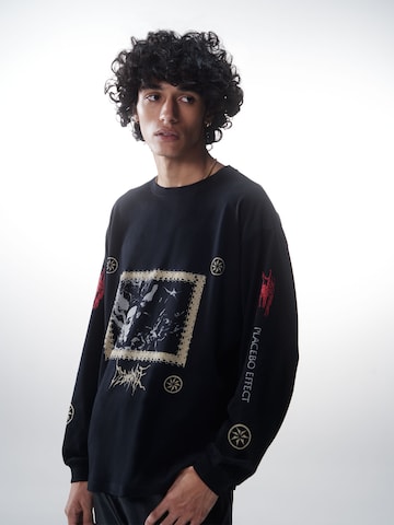 Luka Sabbat for ABOUT YOU T-shirt 'Mika' i svart: framsida