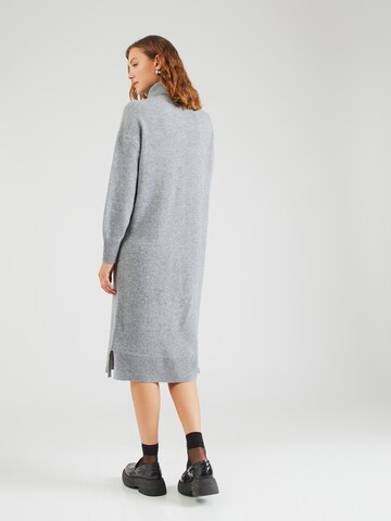 Abito in maglia di PIECES in grigio