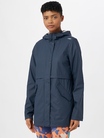 Veste outdoor CMP en bleu : devant