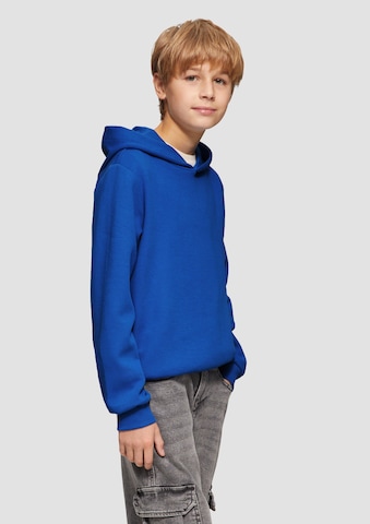s.Oliver Sweatshirt in Blauw: voorkant