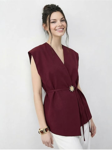 Bianco Lucci Weste 'Westen'‌‌ in Rot
