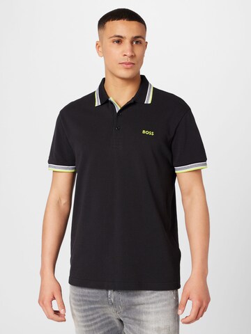 BOSS Green - Camisa 'Paddy' em preto: frente