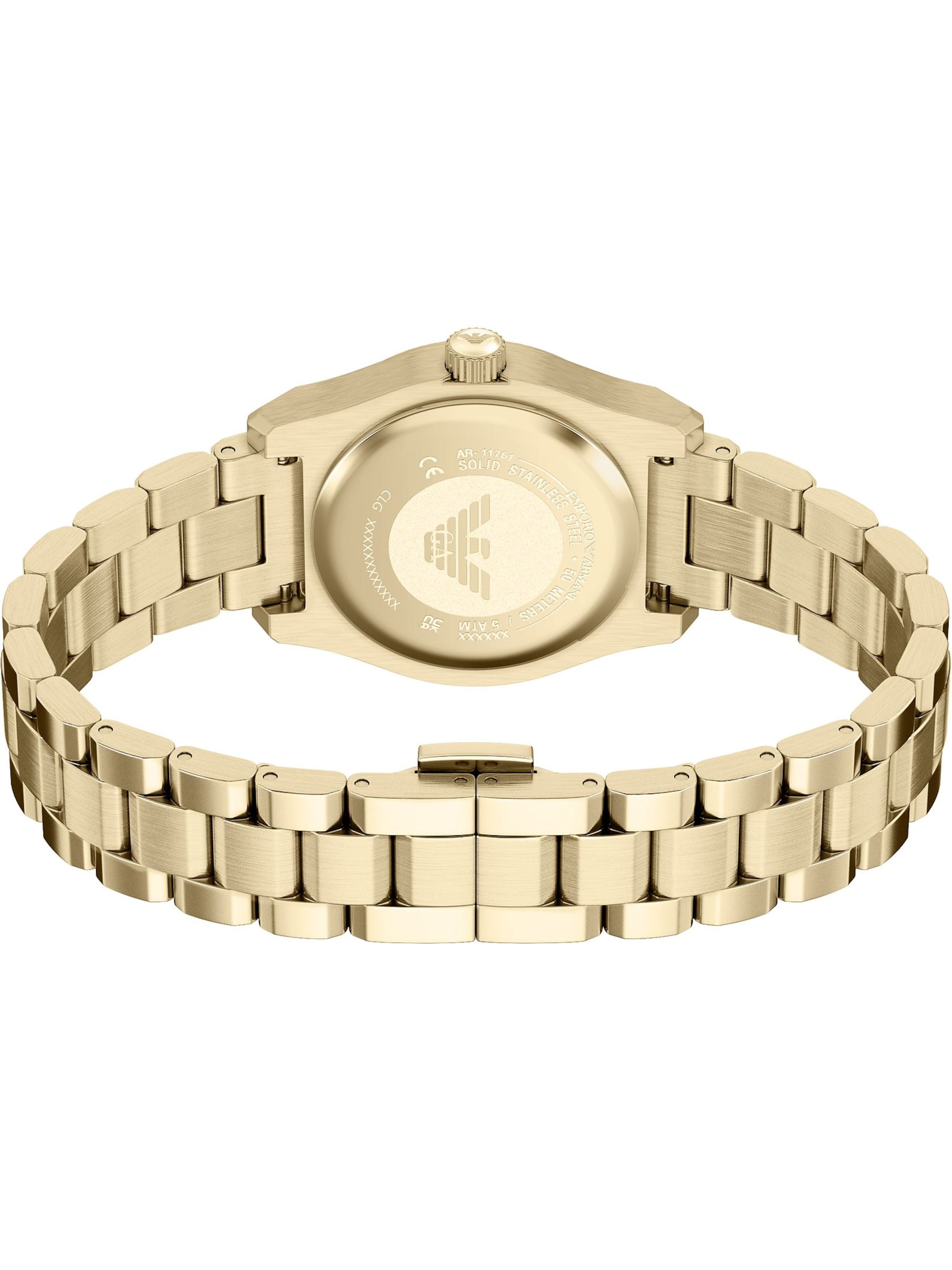Emporio Armani Analog watch in Gold