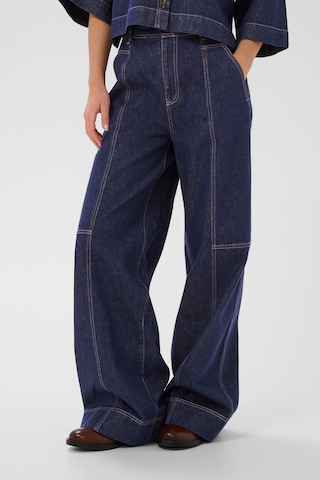 SAINT TROPEZ Baggy Jeans 'SZPosey' in Blau: Vorderseite