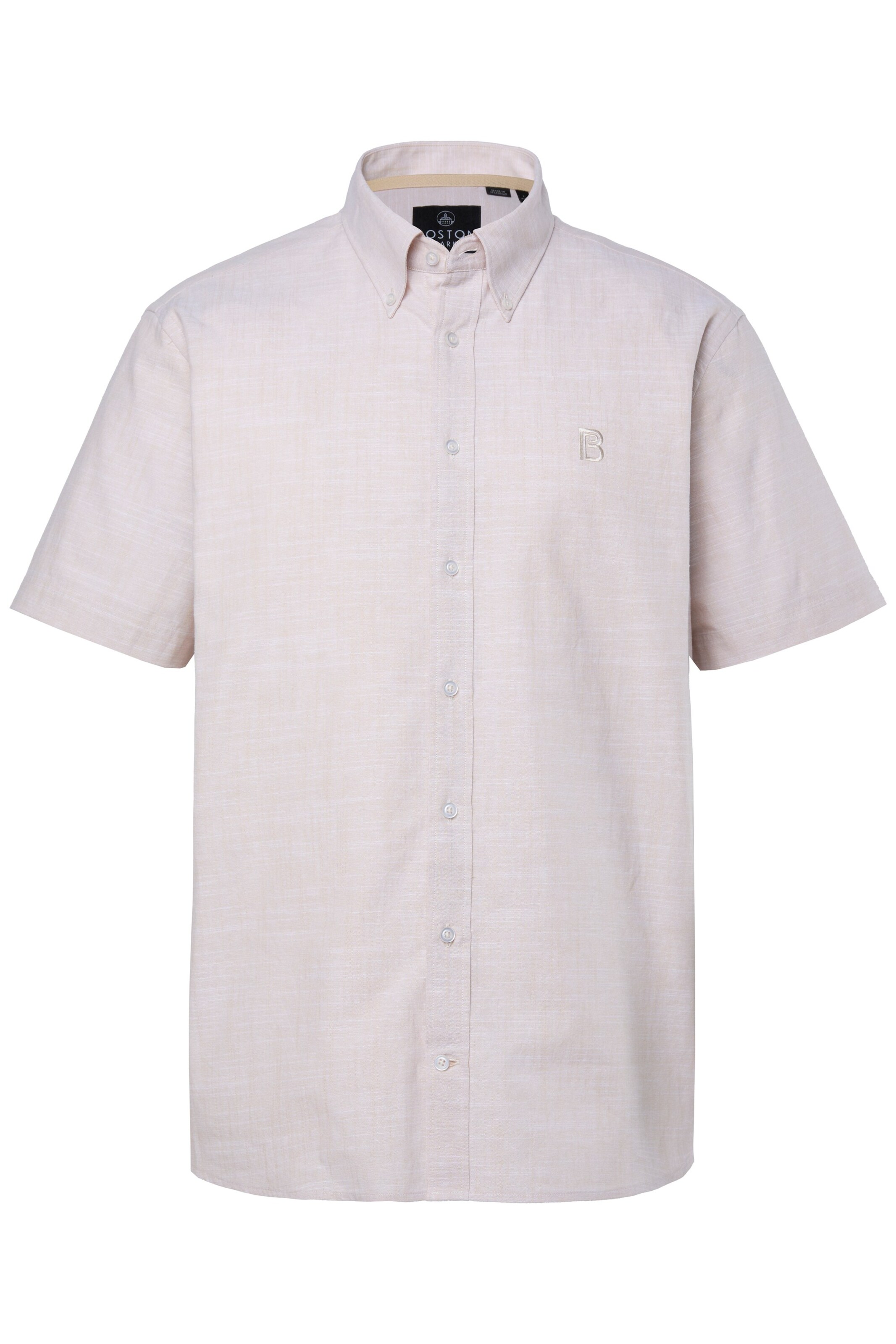Boston Park Comfort Fit Hemd in Beige: Vorderseite