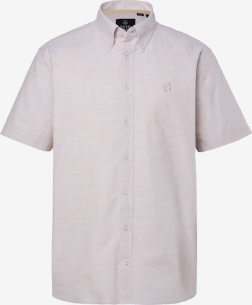 Boston Park Comfort Fit Hemd in Beige: Vorderseite