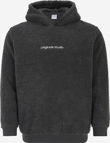 JACK & JONES Sweatshirt 'Versterbro' in Grijs: voorkant