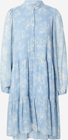 Robe-chemise 'Aster' SECOND FEMALE en bleu : devant