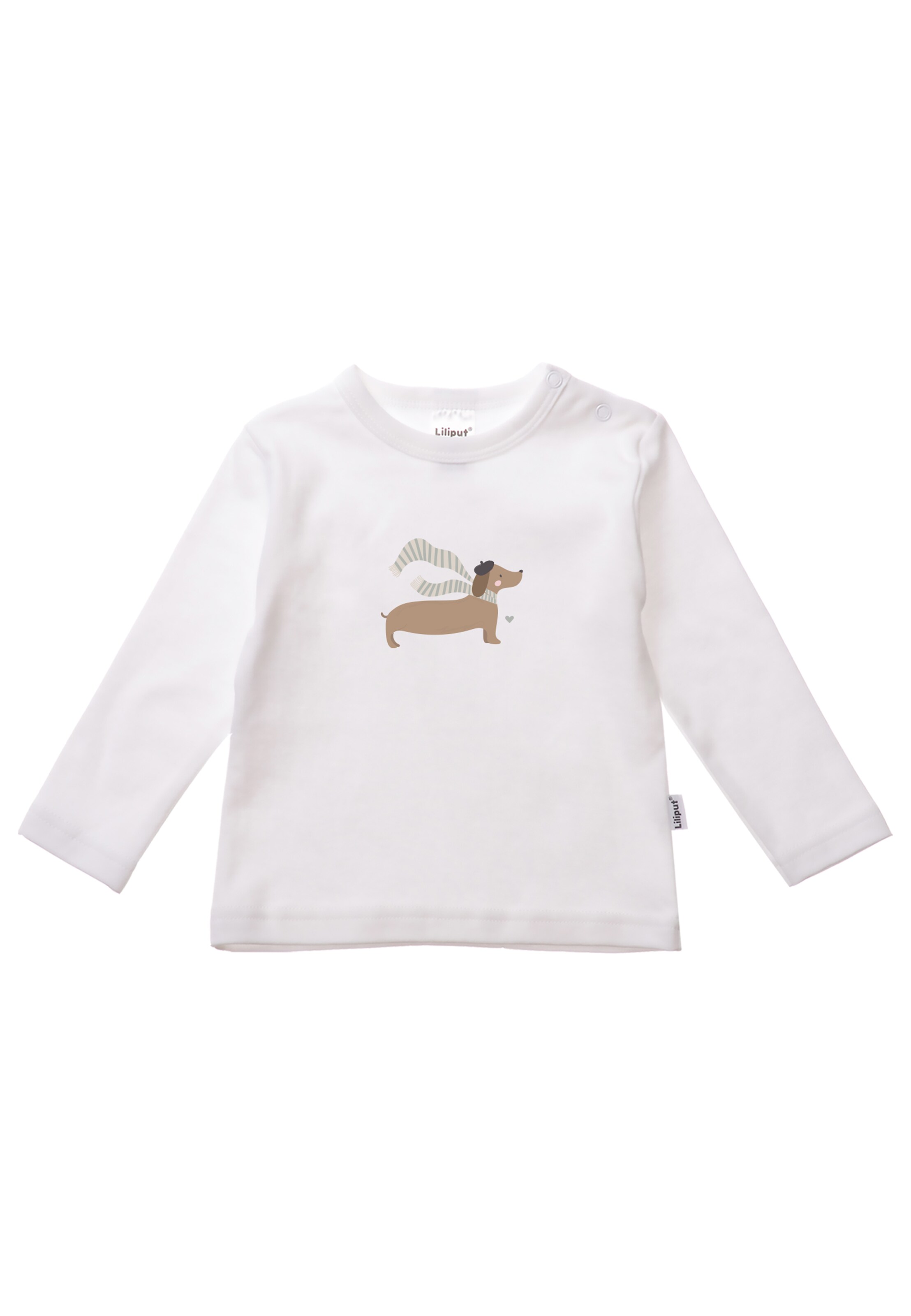 LILIPUT Shirt 'Dackel' in White