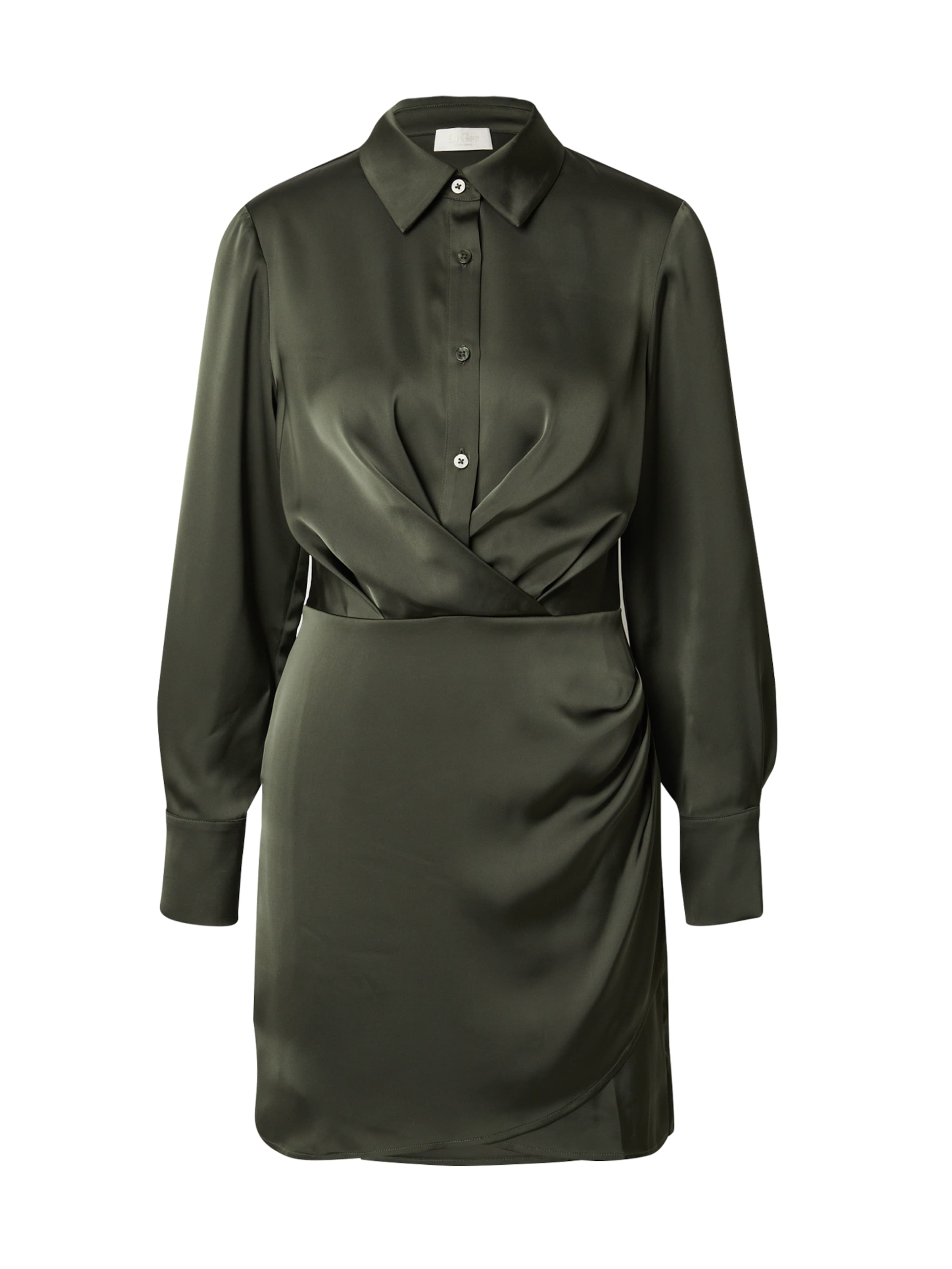 LeGer by Lena Gercke Košeľové šaty 'Braelyn' - Zelená: predná strana