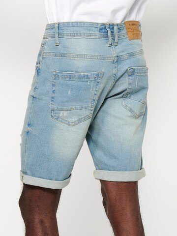 KOROSHI Regular Jeans in Blauw