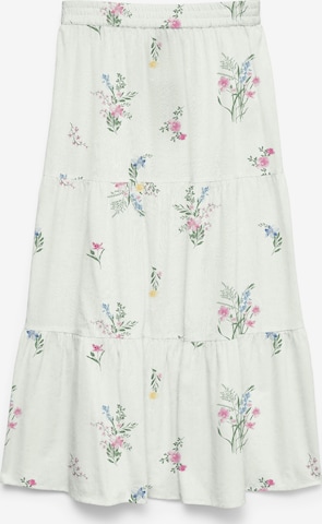 Jupe 'VMDICTHE' VERO MODA en blanc : devant