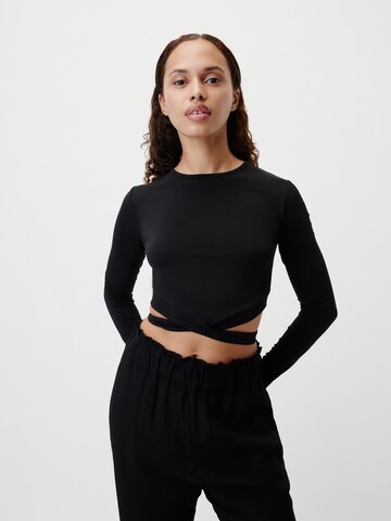 LeGer by Lena Gercke - Camisa 'Cosette' em preto: frente