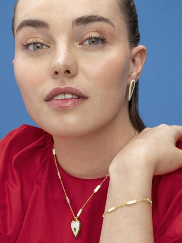 Luxenter Ohrringe 'MIRIAX' in Weiß