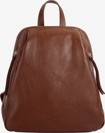 Sac à dos Samantha Look en marron : devant