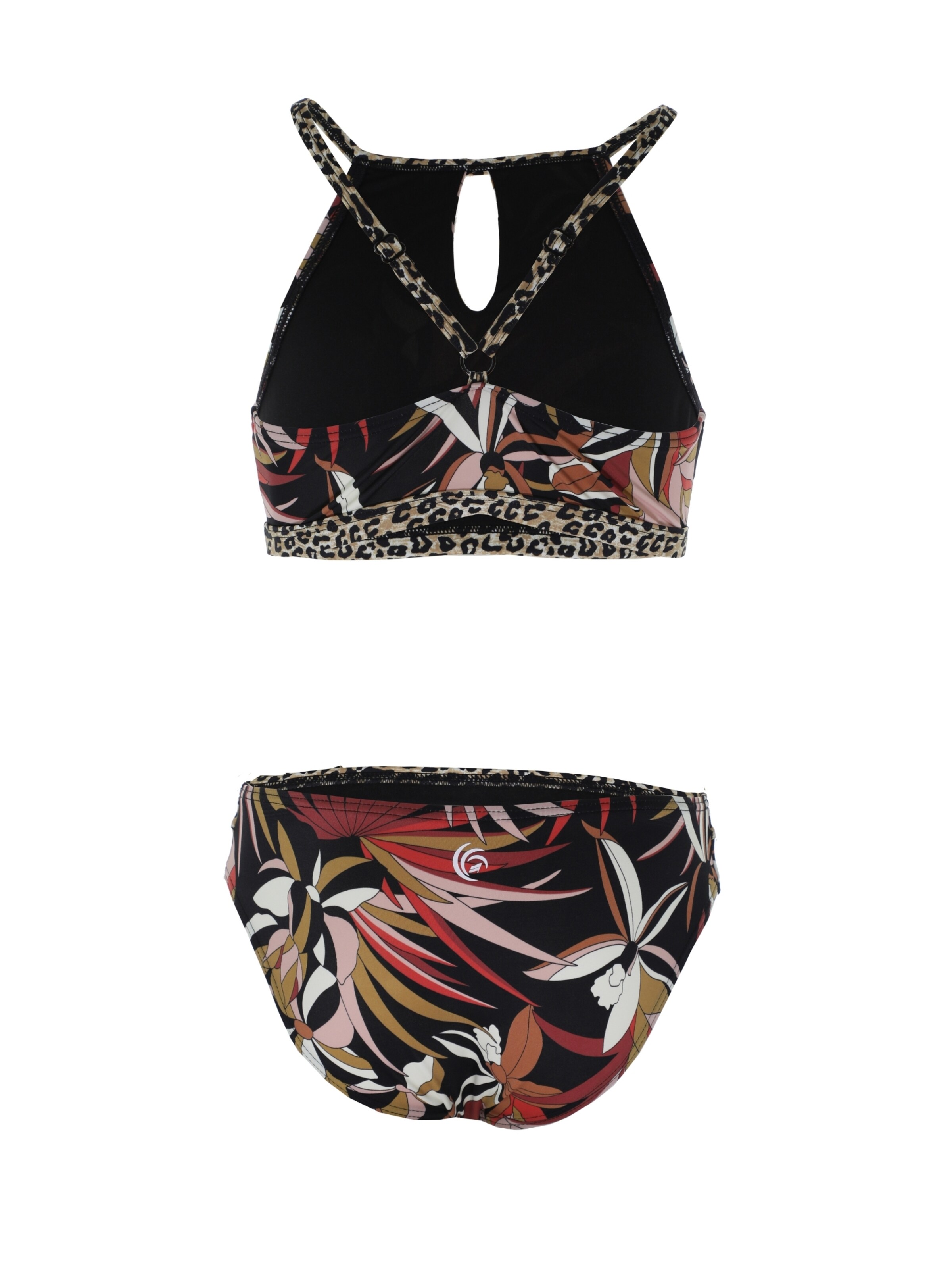 OLYMPIA High neck Bikini i sort