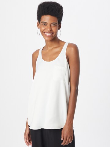 River Island - Top en blanco: frente