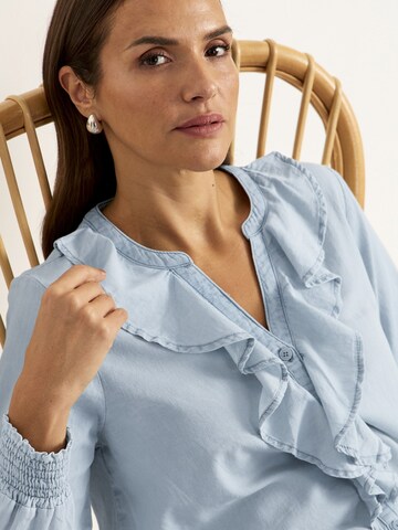 Cellbes of Sweden Bluse in Blau