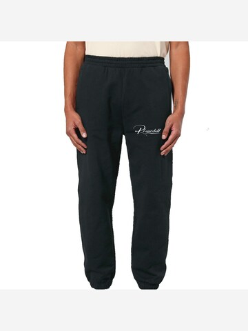 Rheinrebell Regular Sports trousers 'Jogginghose "Black"' in Black