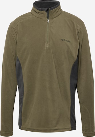 Pull-over de sport 'Klamath Range II' COLUMBIA en vert : devant