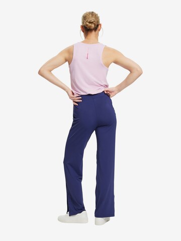 ESPRIT Loosefit Sporthose in Blau