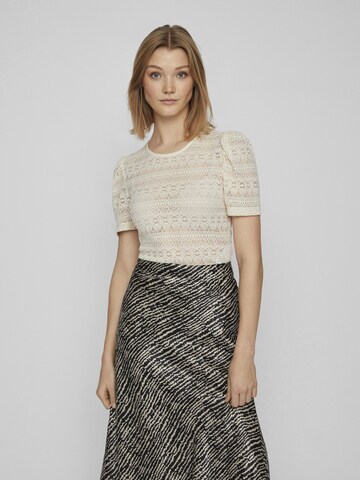 VILA Blouse 'VIChikka' in Beige: front
