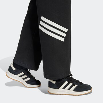 ADIDAS SPORTSWEAR Loose fit Workout Pants in Black