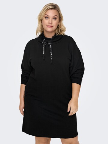 ONLY Carmakoma Dress in Black: front