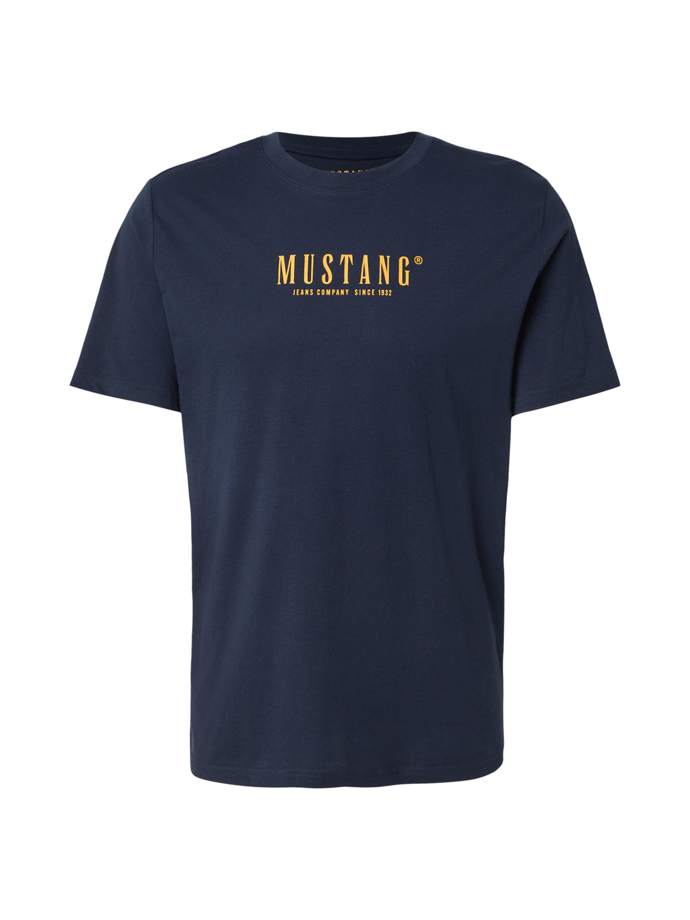 MUSTANG T-Shirt 'Austin' in Blau: Vorderseite
