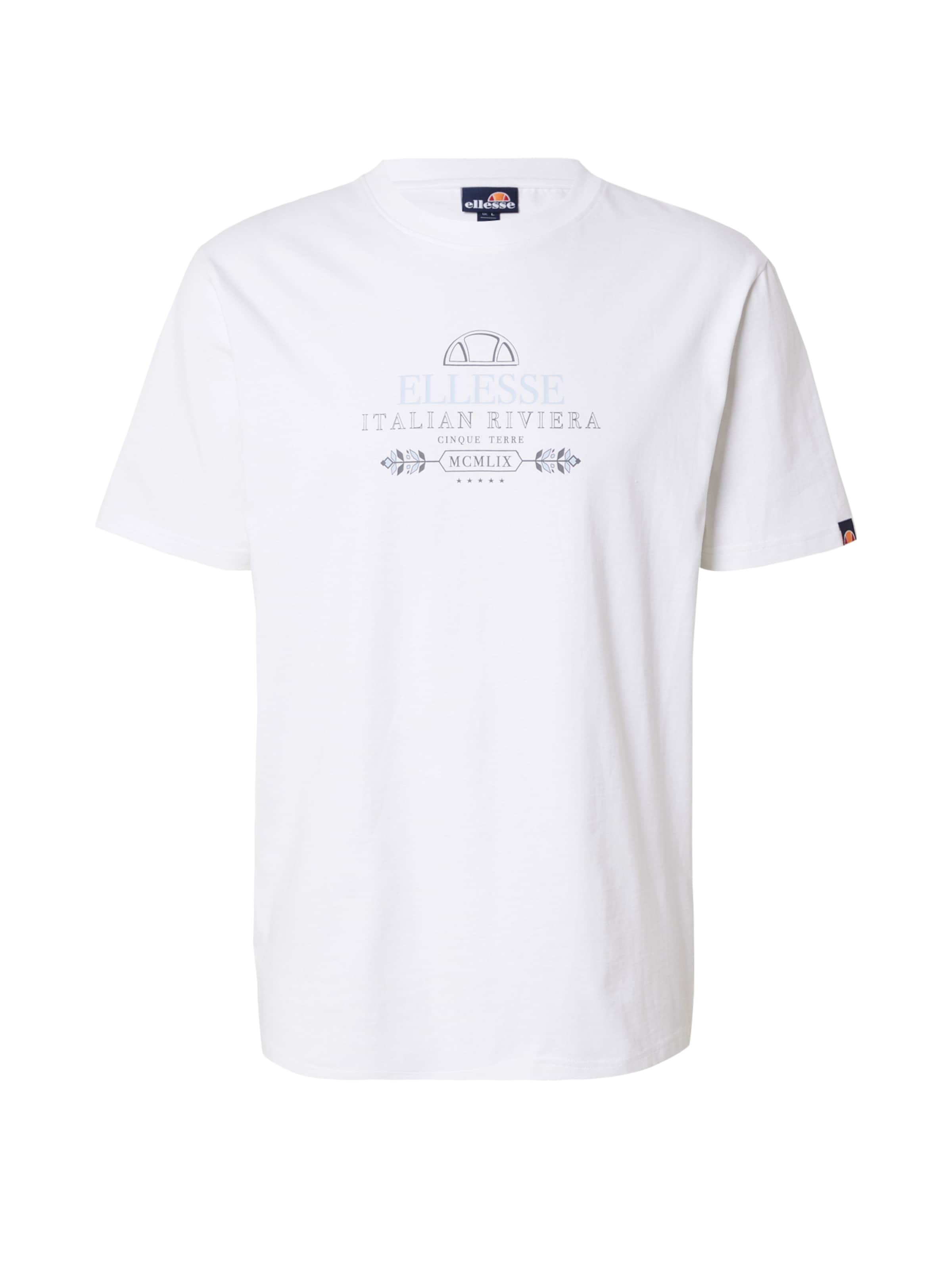 ELLESSE Koszulka 'RIVERANI' w kolorze biały: przód