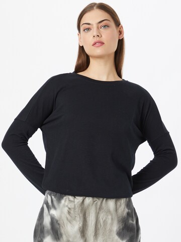 mazine Shirt 'Celeste' in Black: front